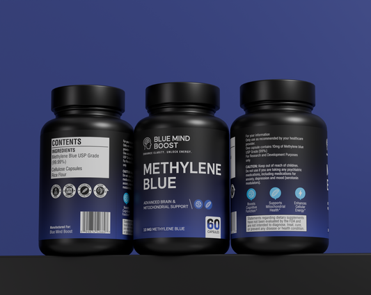 Blue Mind Boost Methylene Blue 10mg | USP Grade
