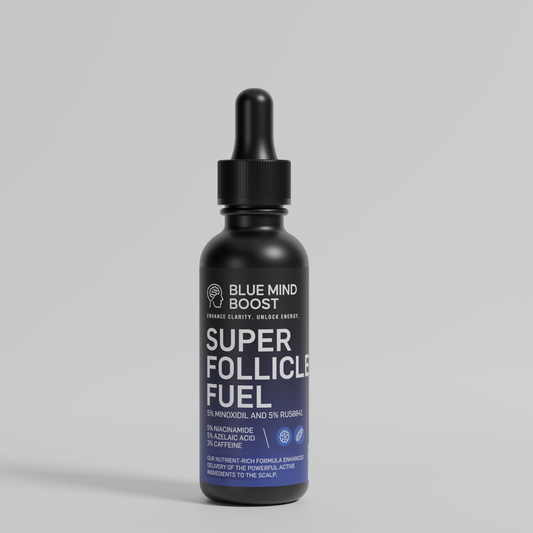 Super Follicle Fuel | Minoxidil 5% + RU58841 5% + Niacinamide 5% + Azelaic Acid 5%