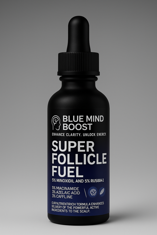 Super Follicle Fuel | Minoxidil 5% + RU58841 5% + Niacinamide 5% + Azelaic Acid 5%